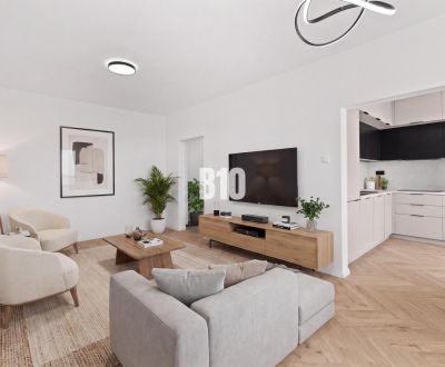 Nadštandardne zrekonštruovaný 3-izbový byt s balkónom a loggiou v srdc