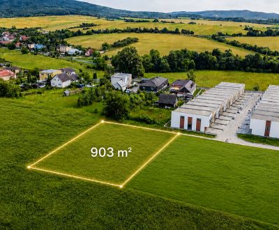 NA PREDAJ! Stavebný pozemok 903m2 so sieťami, Mníchova Lehota, Trenčín