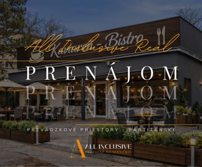 PREVÁDZKOVÉ PRIESTORY | PARTIZÁNSKE | ŠIRŠIE CENTRUM