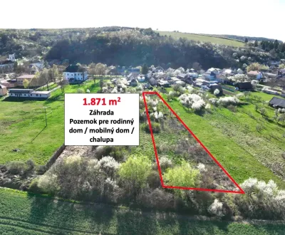 Gemer – 1.870 m2 POZEMOK pre rodinný dom / chalupu