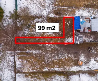 Nálepkovo – 99 m2 STAVEBNÝ pozemok v obci