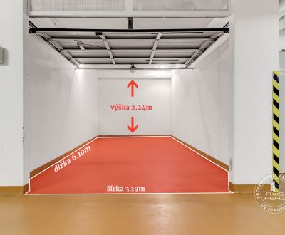 UZAMYKATEĽNÁ GARÁŽ 20m2 v NOVOSTAVBE Vodotika, Lužná ul.