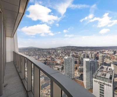 EUROVEA TOWER - Penthouse 4-izbový s výhľadom na downtown , 44.p