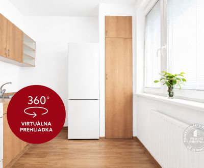 1-IZBOVÝ BYT 38 m², BA V - PETZRŽALKA, VÍGĽAŠSKÁ ULICA