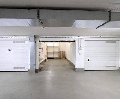 Prenájom - veľká samostatne uzamykateľná garáž, Lužná ul., Petržalka