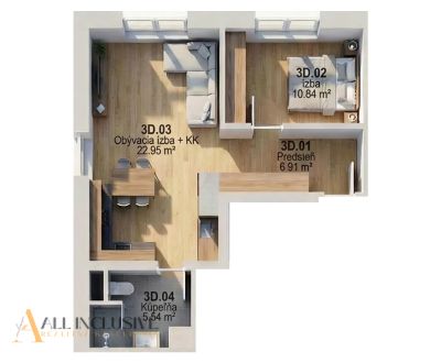 ALLINCLUSIVEREAL | 2 IZBOVÝ BYT | DOLNÝ KUBÍN / NÁMESTIE