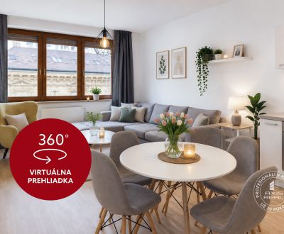 Elegantný zariadený 2i byt 60 m2 v City Gate, Laurinská ul