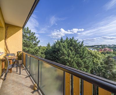 Kramáre - 2 izbový byt s veľkou 5,5 m2 loggiou po celej dĺžke bytu