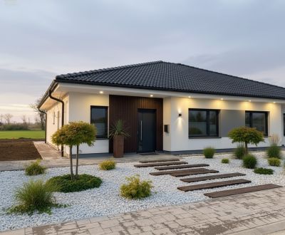 4 iz novostavba RD - tepelné čerpadlo - Moravany nad Váhom ZĽAVA!!