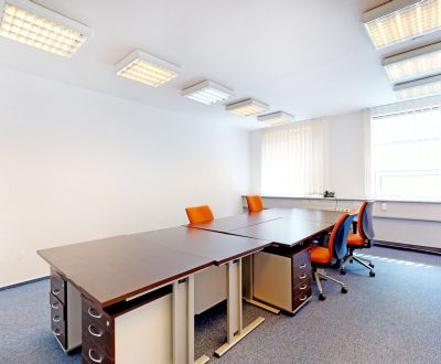 Kancelárie od 25,7 m² s parkovaním, recepcia 24/7 – Košická ul., Nivy