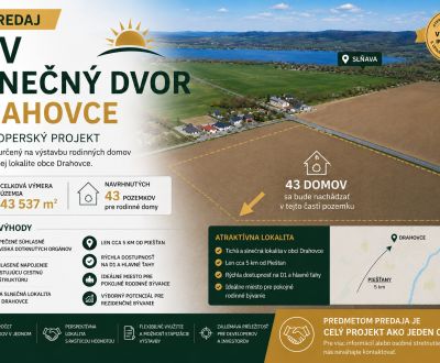 Slnečný dvor – Kompletný developerský projekt na predaj