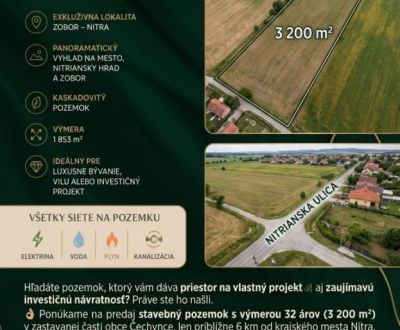 3200 m² POZEMOK|ČECHYNCE PRI NITRE | INVESTIČNÁ PRÍLEŽITOSŤ