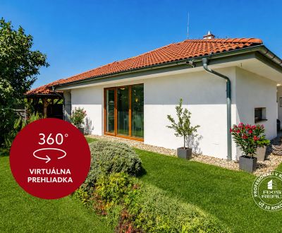 NOVÝ rodinný dom s VEĽKOU ZÁHRADOU a PRESTREŠENOU TERASOU