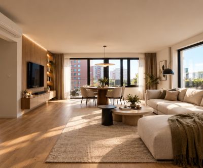 4 izbový penthouse 165m² | Greencorner | Bratislava-Nové mesto