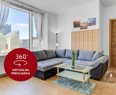 Moderný 2i apartmán, LODŽIA, PIVNICA, GARÁŽ, Panorama City