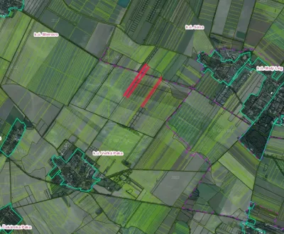 Veľká Paka – 27.300 m2 ORNÁ PÔDA (podiel 1/2)