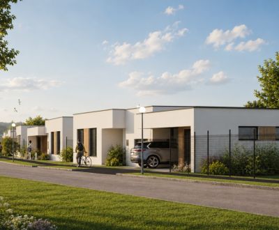 Záhumienky HAŽÍN  - Moderné NOVOSTAVBY blízko Michaloviec
