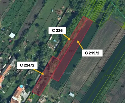 Nová Vieska – 353 m2 pozemky v INTRAVILÁNE obce