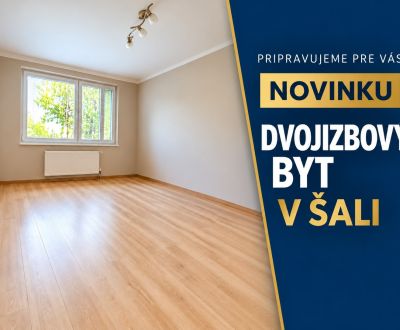  Znížená cena !!! 2-IZBOVÝ BYT V ŠALI NA PREDAJ