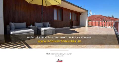 SPOZNAJTE SVOJ NOVÝ DOMOV S 50 M2 TERASOU V NITRE - ZOBOR NA PREDAJ