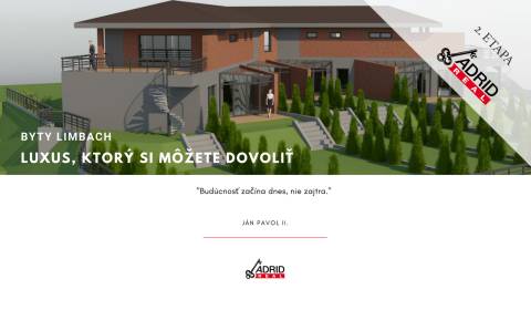 BYTY LIMBACH (A2) - LUXUS, KTORÝ SI MÔŽETE DOVOLIŤ | II. ETAPA