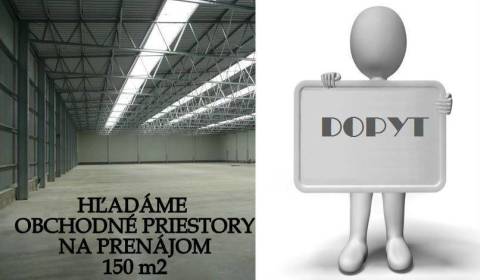 HOLÍČ • HĽADÁME • OBCHODNÉ PRIESTORY • 500 a viac • NA PRENÁJOM 