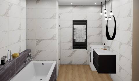 REZERVOVANÝ: Moderný 3-izbový byt ul. Dvorkinova, 71 m², loggia. KR