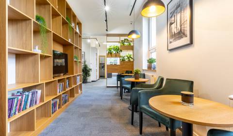 Luxusné administratívne priestory, nadčasové zariadenie, vysoké strop