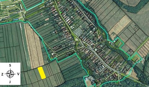 IBA U NÁS! Rovinatý investičný stavebný pozemok 3.245m2, Dolná Ždaňa