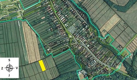 IBA U NÁS! Rovinatý investičný stavebný pozemok 3.251m2, Dolná Ždaňa