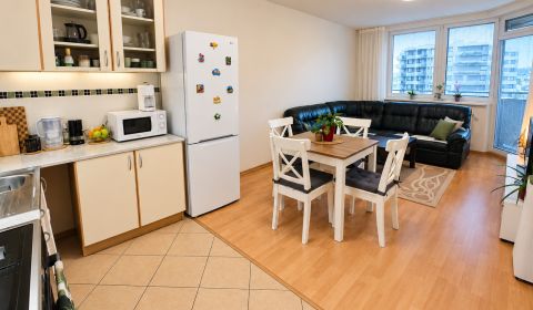 BEZ PROVÍZIE-Prenájom 2i (55,24 m2),10/13,LOGGIA,GARÁŽ, Jégeho, BA II