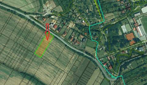 POZEMOK, NA PREDAJ, VEĽKÝ ŠARIŠ, UL. HLAVNÁ, MHD 