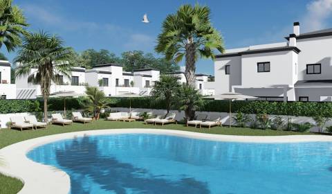 ŠPANIELSKO exluzívna rezidencia v Gran Alacant, 3i bungalovy, 285.000€