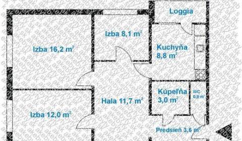 TUreality ponúka pekný 3i byt v Petržalke, Ševčenkova ul., 68m2.