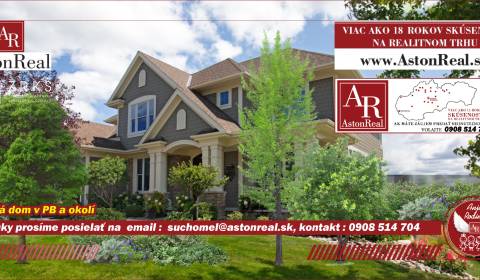 AstonReal hľadá dom pre klienta 