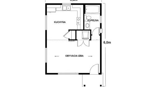 Na predaj záhrada 1413 m2, obec Pečenice, okres Levice