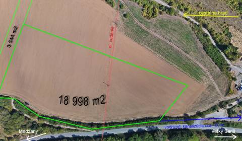 Výnimočný slnečný pozemok s veľkým potenciálom 22 542m2, Veľký Šariš