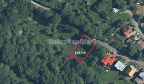 Pozemok pre výstavbu rodinného domu, 820 m2, Nová Baňa - Viničná cesta