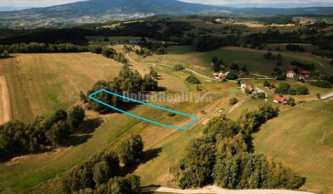 PREDAJ: Pozemok s potokom a hájom, 2587 m2, Detvianska Huta - Vrchdobr