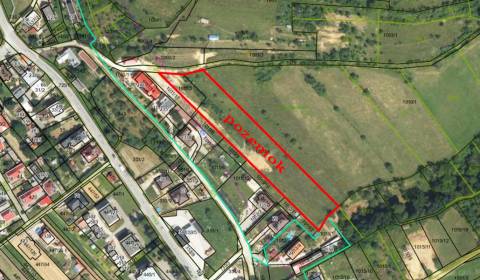 Krásny stavebný pozemok s luxusným výhľadom Dolná Breznica 5223m2.