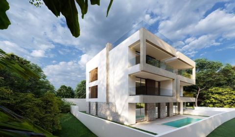 CHORVÁTSKO - 4 a 3-izbové apartmány, dom C - Kožino, Zadar