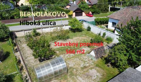 PREDAJ – stavebný pozemok pre RD, 566 m2, Hlboká ulica, Bernolákovo