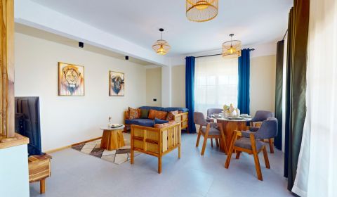 2-IZBOVÝ APARTMÁN NA ZANZIBARE SO ZARIADENÍM