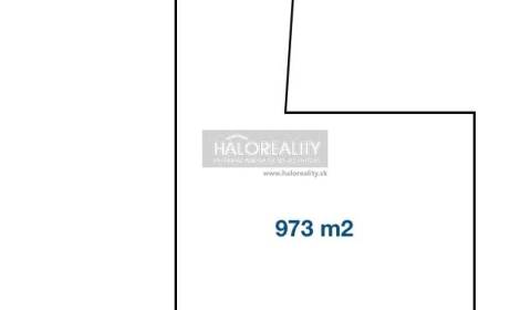 Predaj, pozemok pre rodinný dom   973 m2 Kokošovce -...