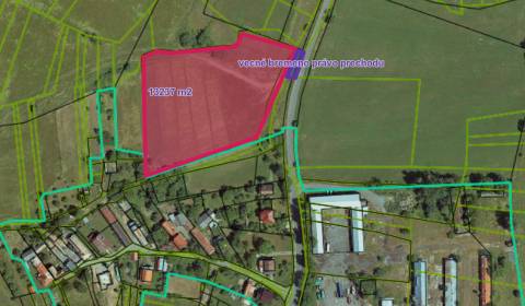 Pozemok na predaj, 13 237 m2  Slatinské Lazy, okres Detva