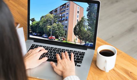 Na predaj garsónka  blízko centra mesta Komárno, 21 m2. Predané