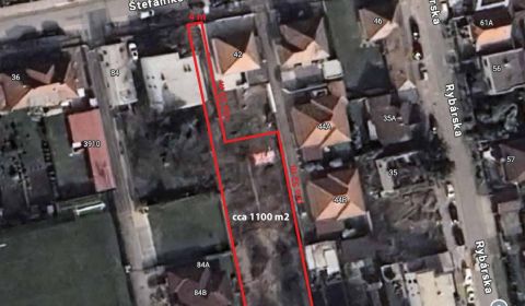 Stavebný pozemok so SP a sieťami, Štefánikova ul., Senec