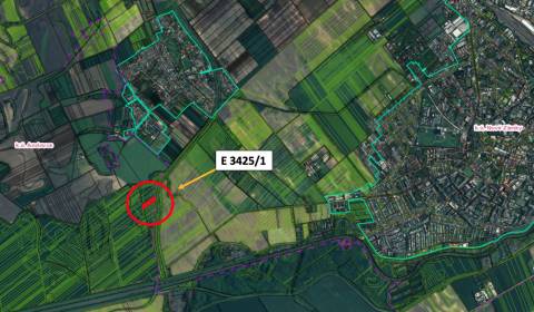 Nové Zámky – 2.700 m2 POĽNOHOSPODÁRSKY POZEMOK v podiele 1/1