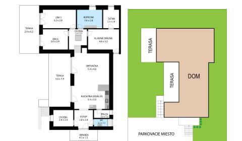 NA PREDAJ 4-IZBOVÁ NOVOSTAVBA RODINNÉHO DOMU_ ŠTITÁRE