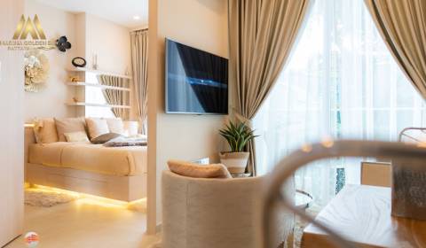 1 IZBOVÝ APARTMÁN (1 SPÁLŇA + 1 OBÝV. IZBA) MARINA GOLDEN BAY PATTAYA